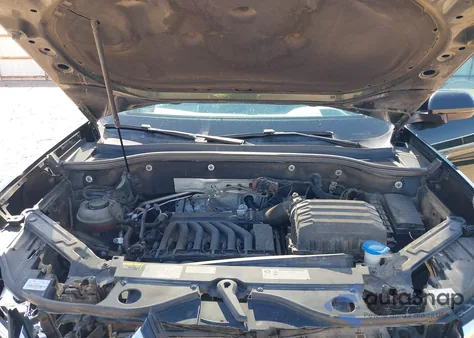 2021 Volkswagen Atlas 3.6L V6 Se W/Technology R-Line из США, поврежденный, VIN 1V2PR2CA4MC526235